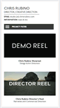 Mobile Screenshot of chrisrubino.com