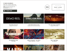 Tablet Screenshot of chrisrubino.com